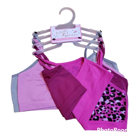 Totally Tween 4 pack girls bras ♡ - Picture 2 of 3